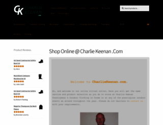 charliekeenan.com screenshot