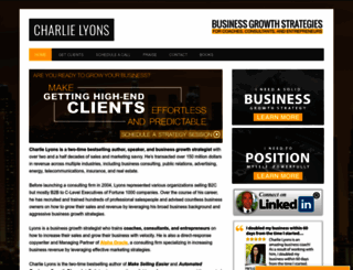 charlielyons.com screenshot