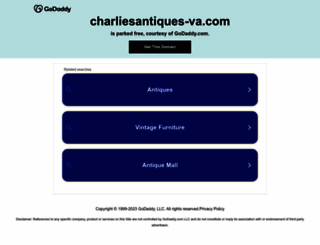 charlies-antiques.com screenshot