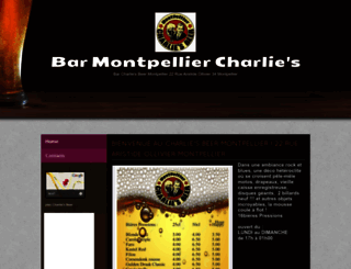 charlies-beer-montpellier.fr screenshot