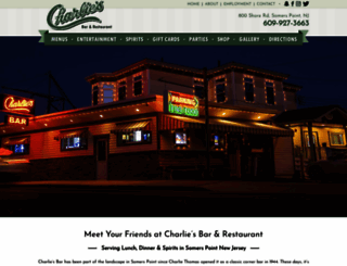 charliesbar.com screenshot