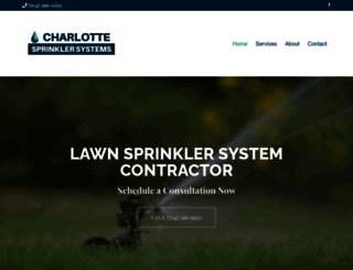 charlotteirrigationsystems.com screenshot