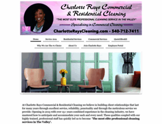 charlotterayscleaning.com screenshot
