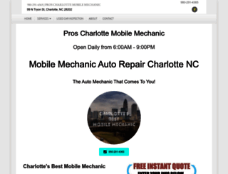 charlottesmobilemechanic.com screenshot