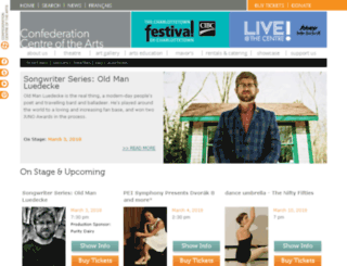 charlottetownfestival.com screenshot
