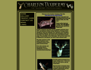 charltontaxidermy.com screenshot