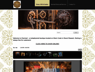 charmedonshemcreek.com screenshot