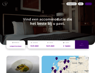 charmehotels.nl screenshot