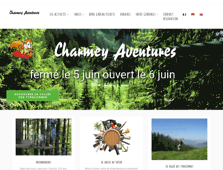 charmeyaventures.ch screenshot