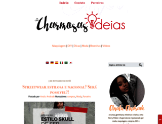 charmosasideias.com screenshot