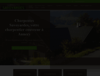 charpentes-savoyardes.com screenshot
