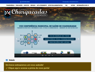 charqueadas.rs.gov.br screenshot