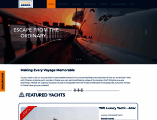 charterarabia.com screenshot