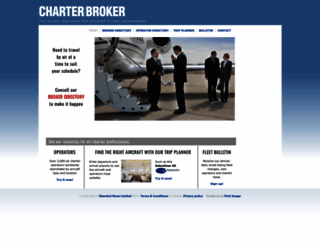 charterbroker.aero screenshot
