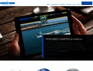 charterfishingbusiness.com screenshot