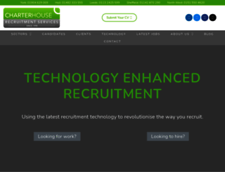 charterhouserecruitment.co.uk screenshot