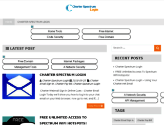 charterspectrumlogin.com screenshot