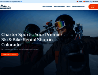chartersports.com screenshot