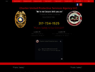 charterunitedprotective.com screenshot