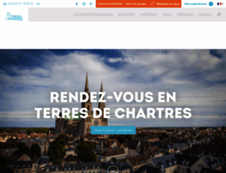 chartres-tourisme.fr screenshot
