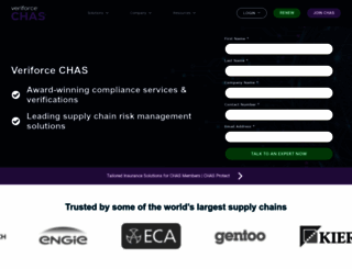 chas.co.uk screenshot