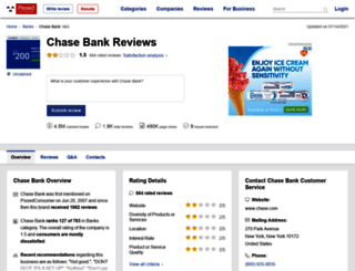 chase-bank.pissedconsumer.com screenshot