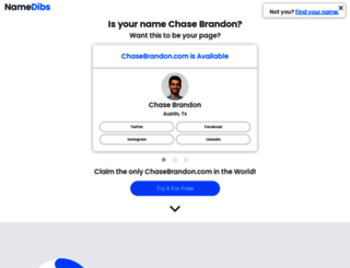 chasebrandon.com screenshot