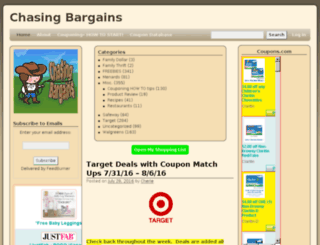 chasingbargains.com screenshot