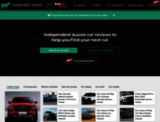 chasingcars.com.au screenshot