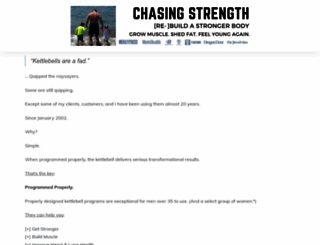 chasingstrength.com screenshot
