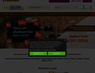 chassezdiscount.com screenshot