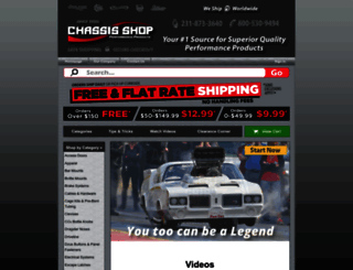 chassisshop.com screenshot