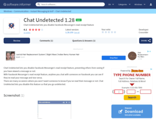 chat-undetected.software.informer.com screenshot