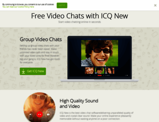 chat.icq.com screenshot