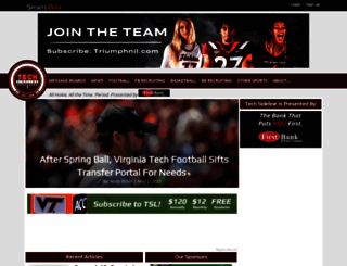 chat.virginiatech.sportswar.com screenshot