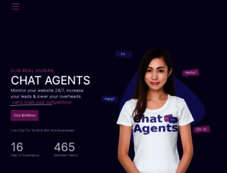 chatagents.com screenshot