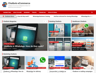 chatbotsecommerce.com screenshot