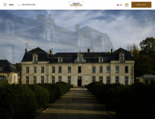 chateau-de-courcelles.fr screenshot