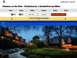chateau-park.co.nz screenshot