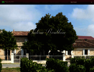 chateau-rioublanc.com screenshot