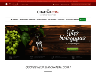 chateau.fr screenshot