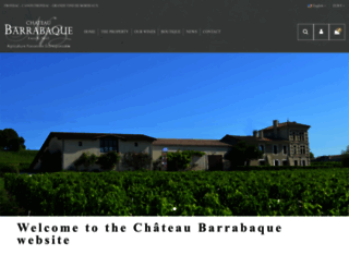 chateaubarrabaque.com screenshot