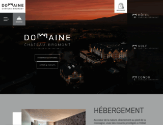chateaubromont.com screenshot