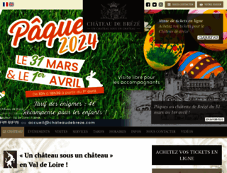 chateaudebreze.com screenshot