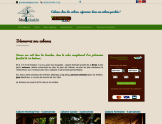 chateaudelagrandenoe.com screenshot