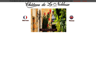 chateaudelanoblesse.com screenshot