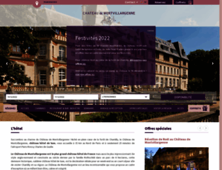 chateaudemontvillargenne.com screenshot