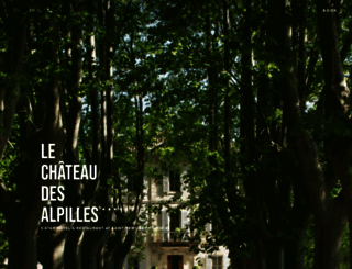 chateaudesalpilles.com screenshot