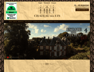 chateaudeslys.com screenshot