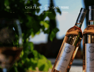 chateaustpierre.com screenshot